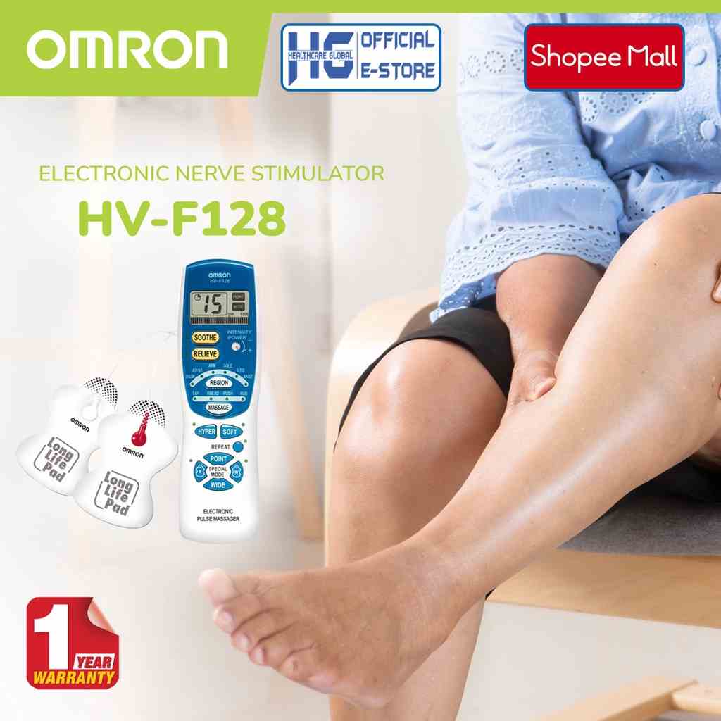 Máy Massage Xung Điện Trị Liệu Omron HV-F128 | Giúp giảm Cơn Đau Và Tăng Khả Năng Cử Động Cho Bệnh Nhân Bị Viêm Khớp