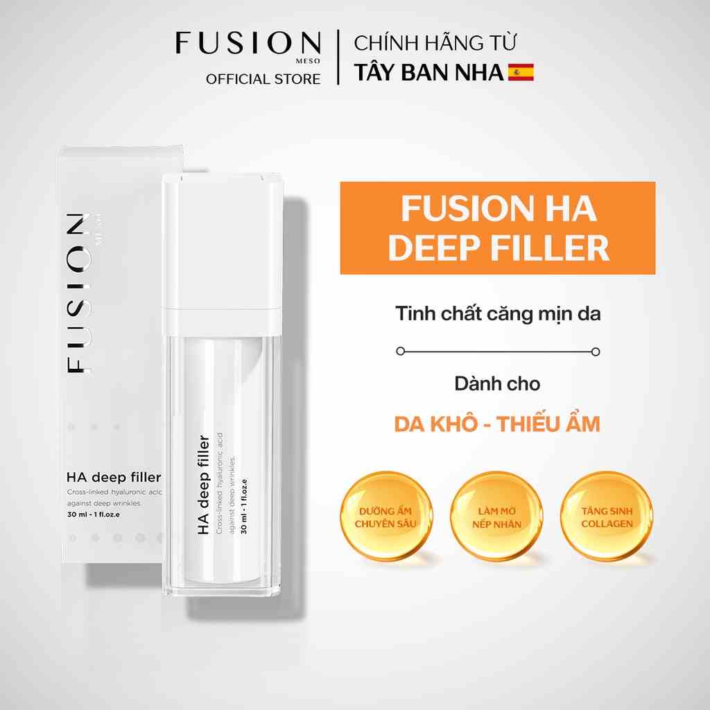 Tinh chất căng bóng mịn da Fusion HA 30ml