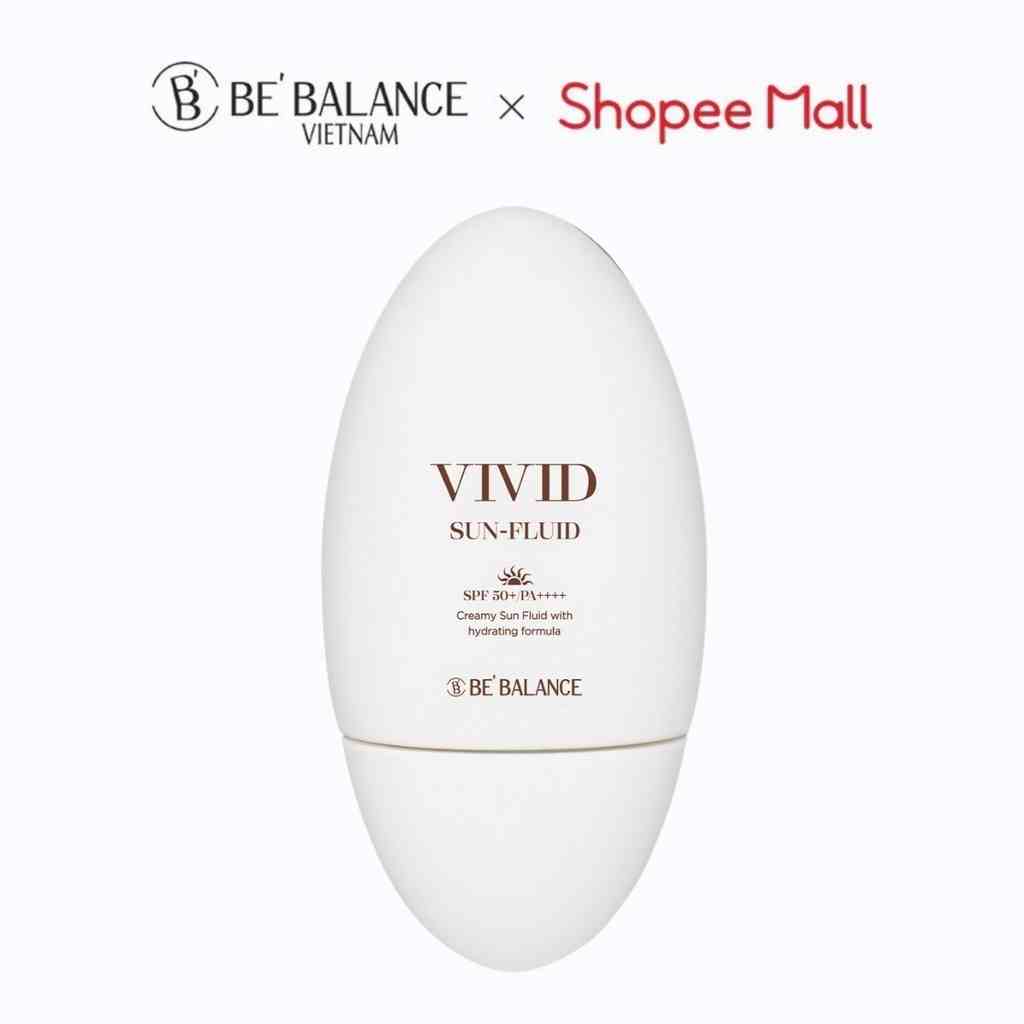 [Mầu Mới] Kem chống nắng BEBALANCE Vivid Fluid SPF50/ PA4+ 50ml