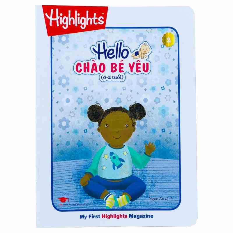 Sách - Cuốn Tạp chí Hello – Chào bé yêu 2 ( 0- 2 tuổi) - Á Châu Books