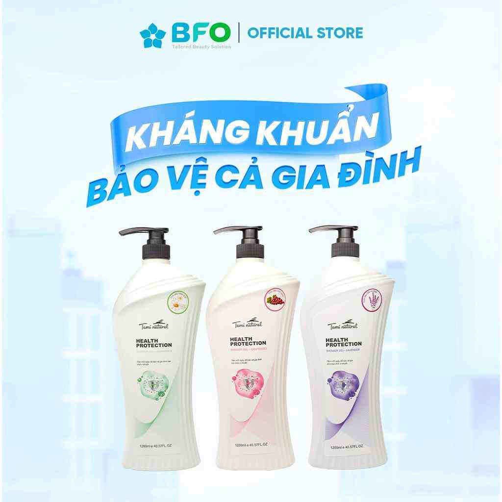 Sữa Tắm Hạt Nho Tami Natural Tiết Kiệm Giúp Làm Sạch Da Dưỡng Ẩm Và Trắng Da Cho Gia Đình Bạn Dung Tích 1200ml