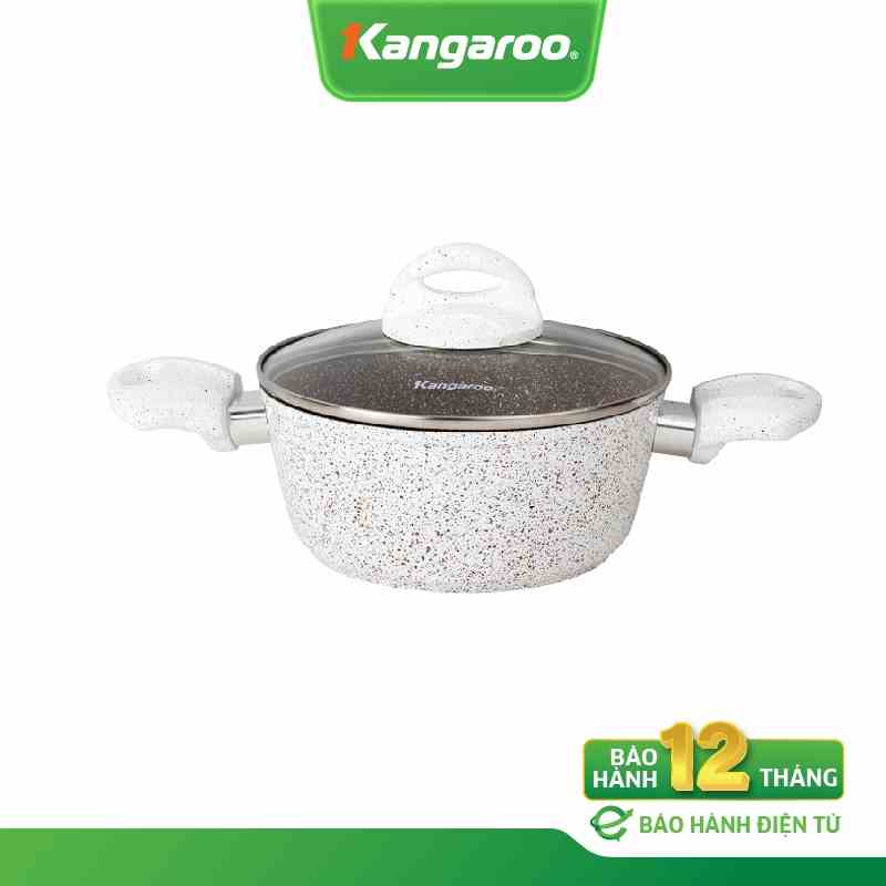 Nồi nhôm chống dính đáy từ size 22 Kangaroo KG995M