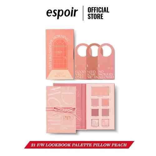 Bảng Phấn Mắt 7 Màu Espoir 21 F/W LookBook Palette Pillow Peach