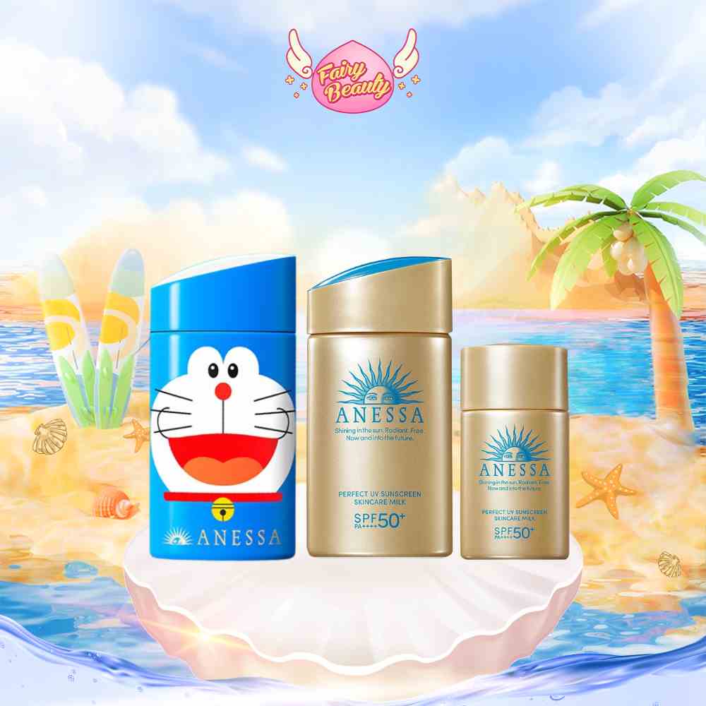 [ANESSA] Sữa Chống Nắng Dưỡng Cho Da Dầu Hoàn Hảo Chứa SPF50+ PA++++ Perfect UV Sunscreen Skincare Milk 60ml/20ml