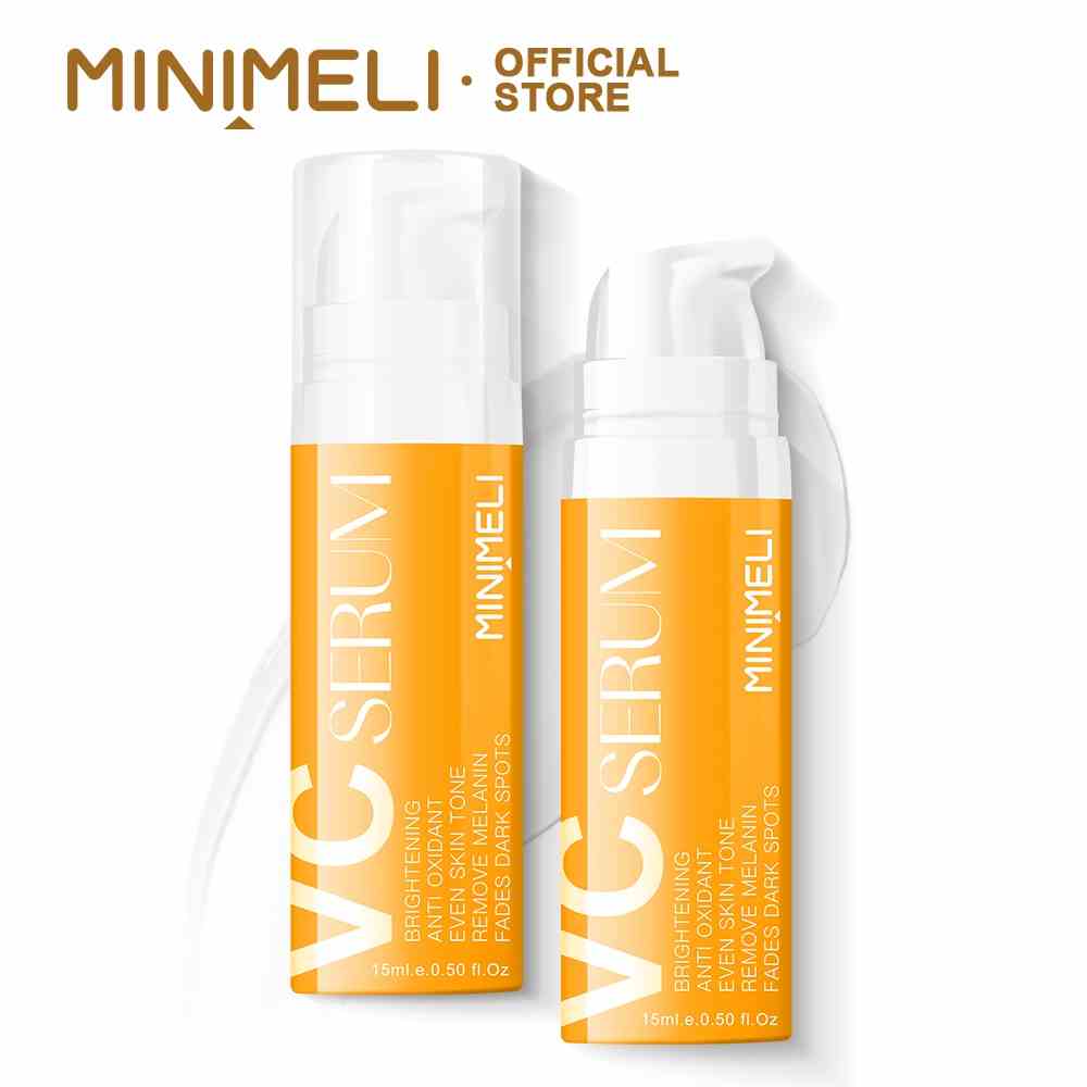 Serum MINIMELI Vitamin C làm trắng da Tinh chất chống lão hóa Hyaluronic Acid 15ml