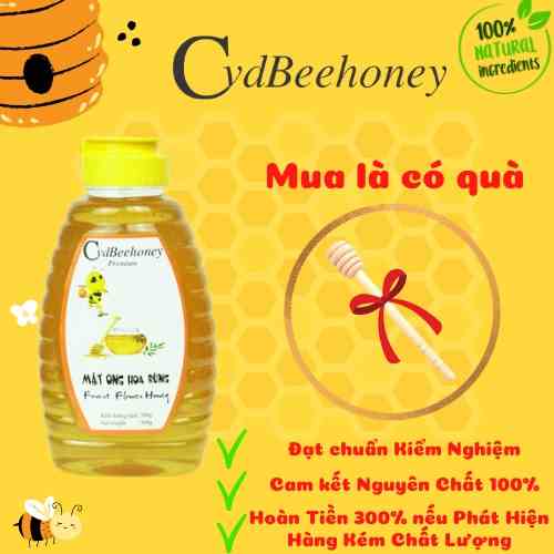 Mật Ong Hoa Hoa Rừng Nguyên Chất, Tăng Cường Đề Kháng , Sức Khỏe, Làm Đẹp CvdBeehoney 500g