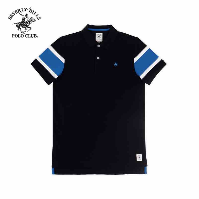 [Mã BMLTB35 giảm đến 35K đơn 99K] Beverly Hills Polo Club - Áo polo Ngắn tay Nam Slimfit Đen BK- BHPC PMSSS20TL060