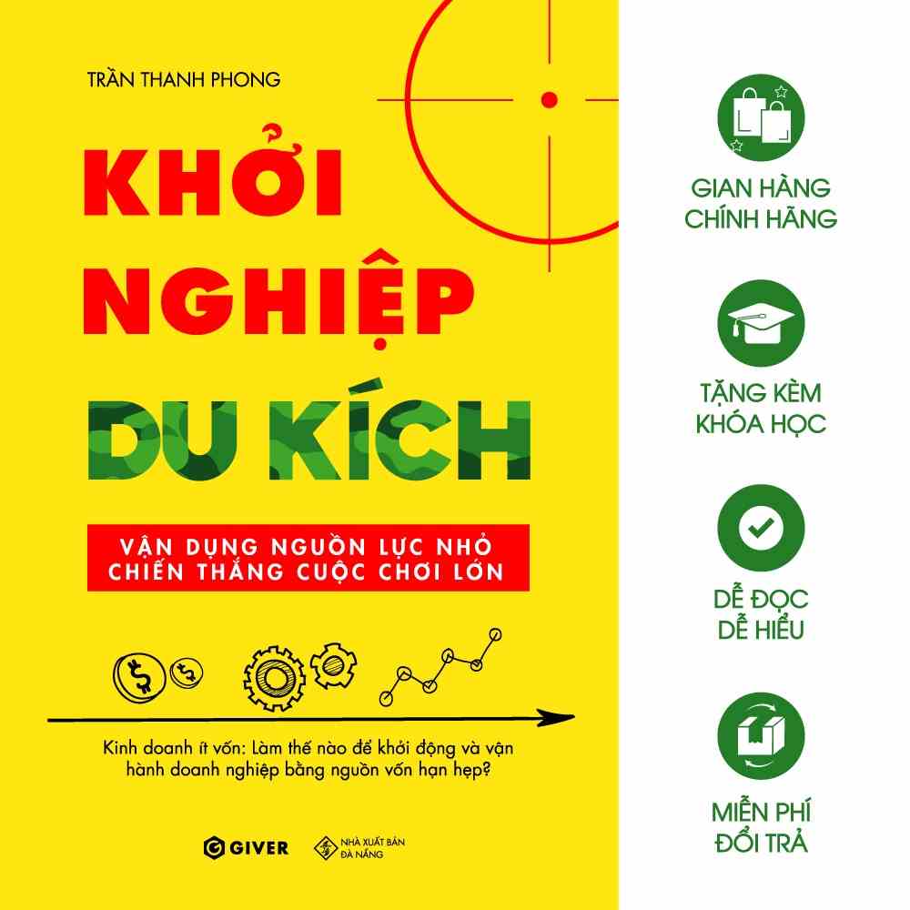 Sách - Khởi Nghiệp Du Kích (Tái Bản) - Kinh Doanh Ít Vốn - Vận Dụng Nguồn Lực Nhỏ Chiến Thắng Cuộc Chơi Lớn