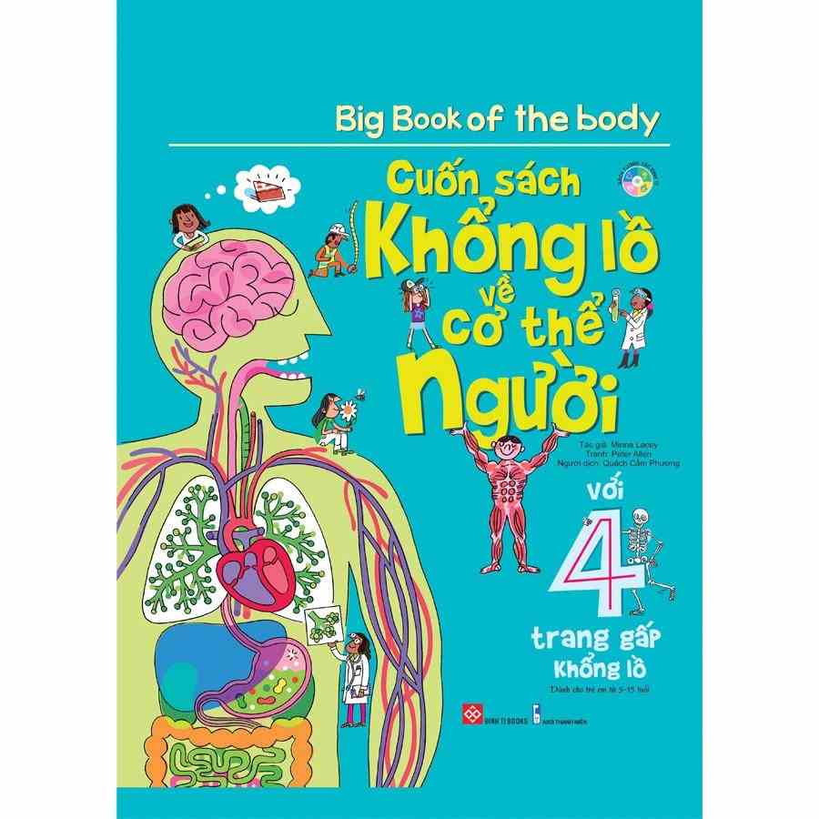 [Mã BMLTB35 giảm đến 35K đơn 99K] Sách tương tác - big book cơ thể người