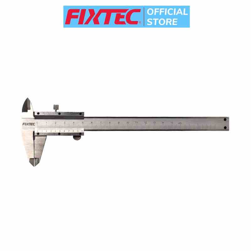 Thước cặp cơ khí FIXTEC FHVC0150 thang đo từ 0-150mm, dung sai 0.02mm, dùng để kẹp đo kích thước, độ chính xác cao