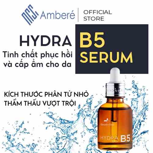 Serum GoodnDoc B5 HYDRA Dưỡng Ẩm Phục Hồi Làm Trắng Sáng Da Mờ Thâm Sạm Nám Cấp Nước Chống Lão Hóa da