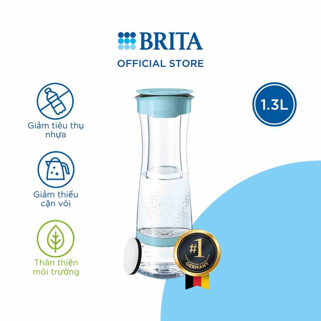 Bình lọc nước BRITA Mind 1,3l (có sẵn 1 đĩa lọc Microdisc)