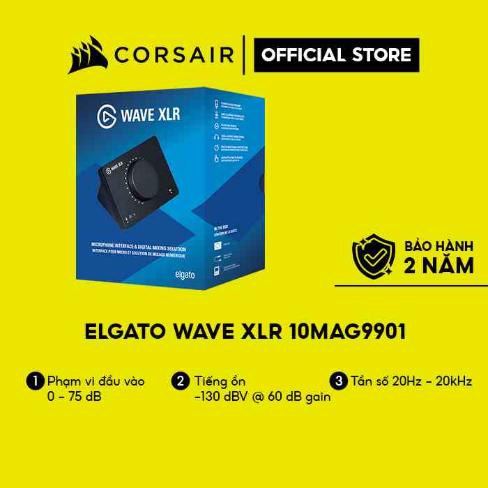 [Mã ELCL7 giảm 7% đơn 300K] Elgato Wave XLR 10MAG9901