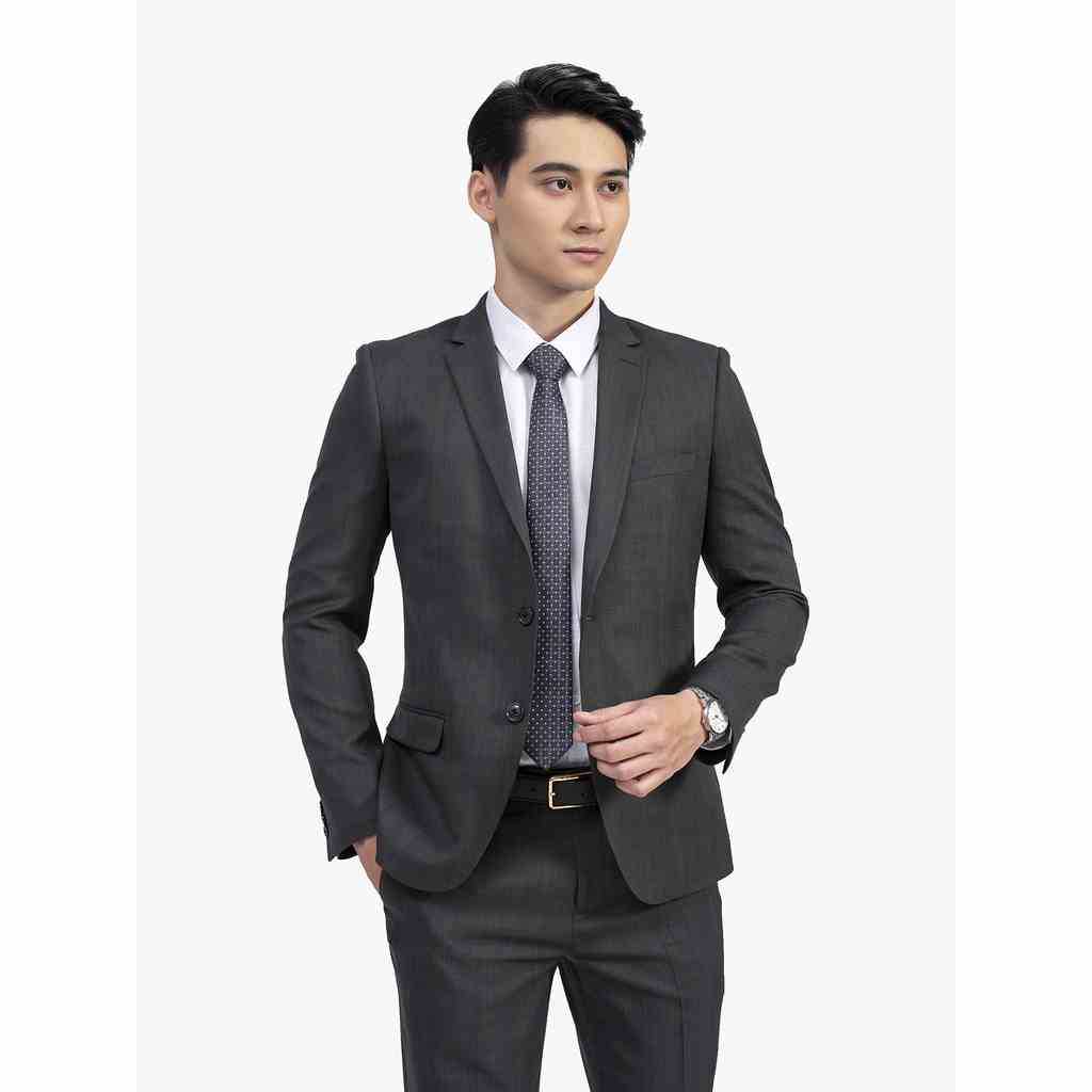 Bộ suit nam ARISTINO lịch lãm sang trọng, họa tiết tinh tế, chất liệu cao cấp - ASU00401