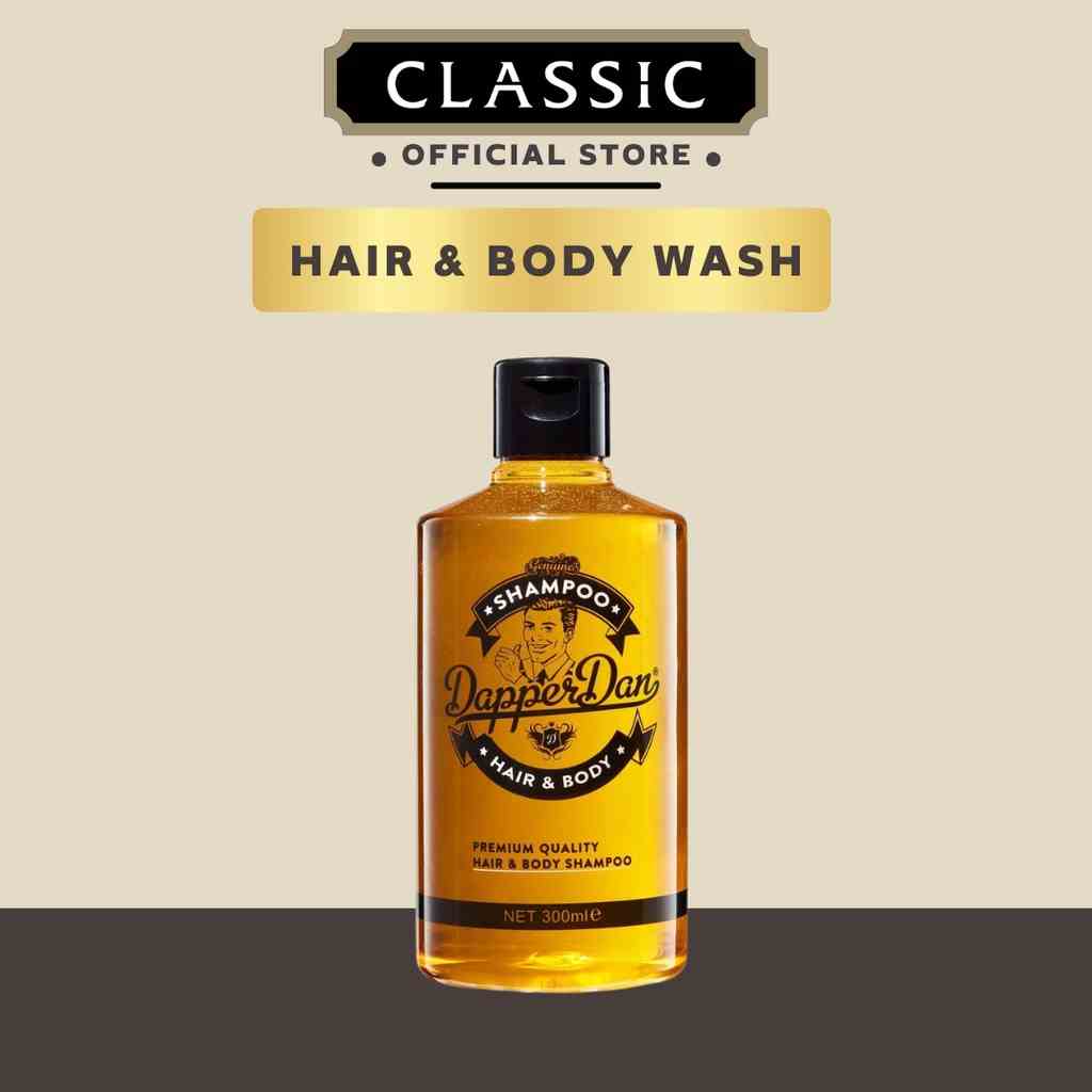 [Mã BMTTC60K giảm đến 60K đơn 50K] Dầu Tắm Gội Dapper Dan Hair & Body Shampoo 300ml