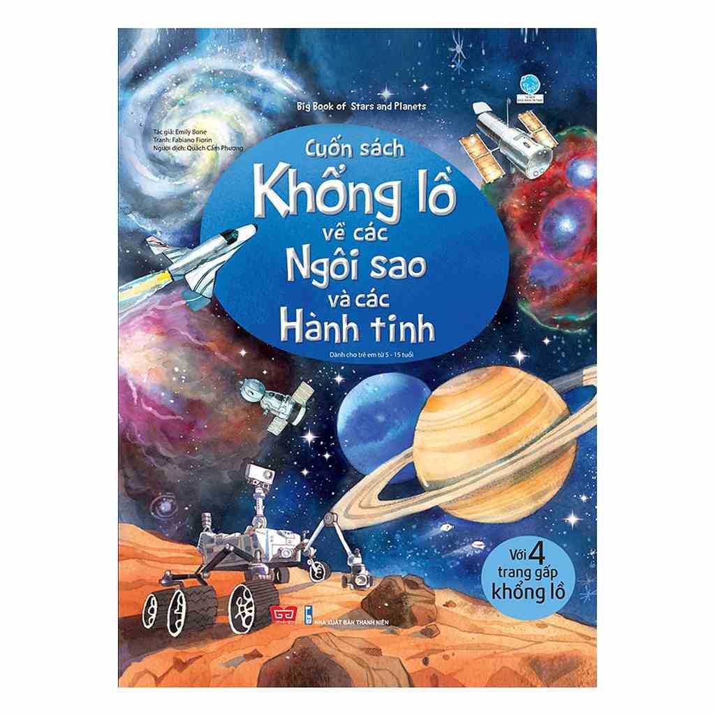 [Mã BMLTB35 giảm đến 35K đơn 99K] Sách - Big Book - Cuốn Sách Khổng Lồ Về Các Ngôi Sao Và Các Hành Tinh (Tái Bản)