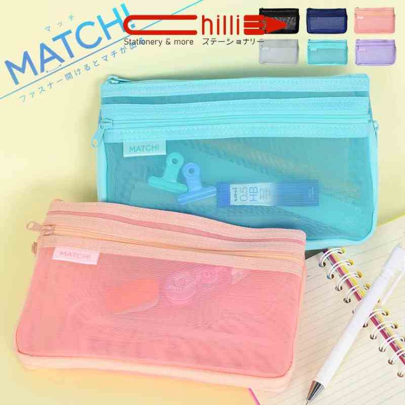 Túi lưới đa dụng Sun-star match tone pastel nhỏ gọn xinh xắn hàng nội địa Nhật