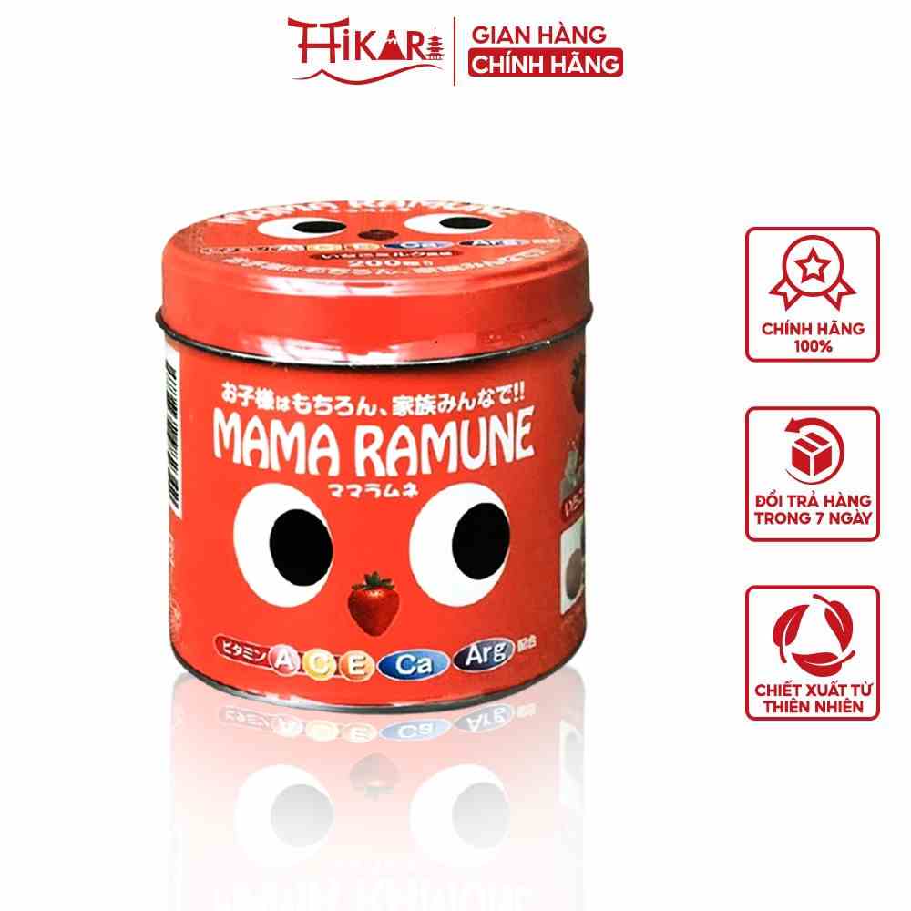 Kẹo Mama Ramune 200 viên Nhật Bản