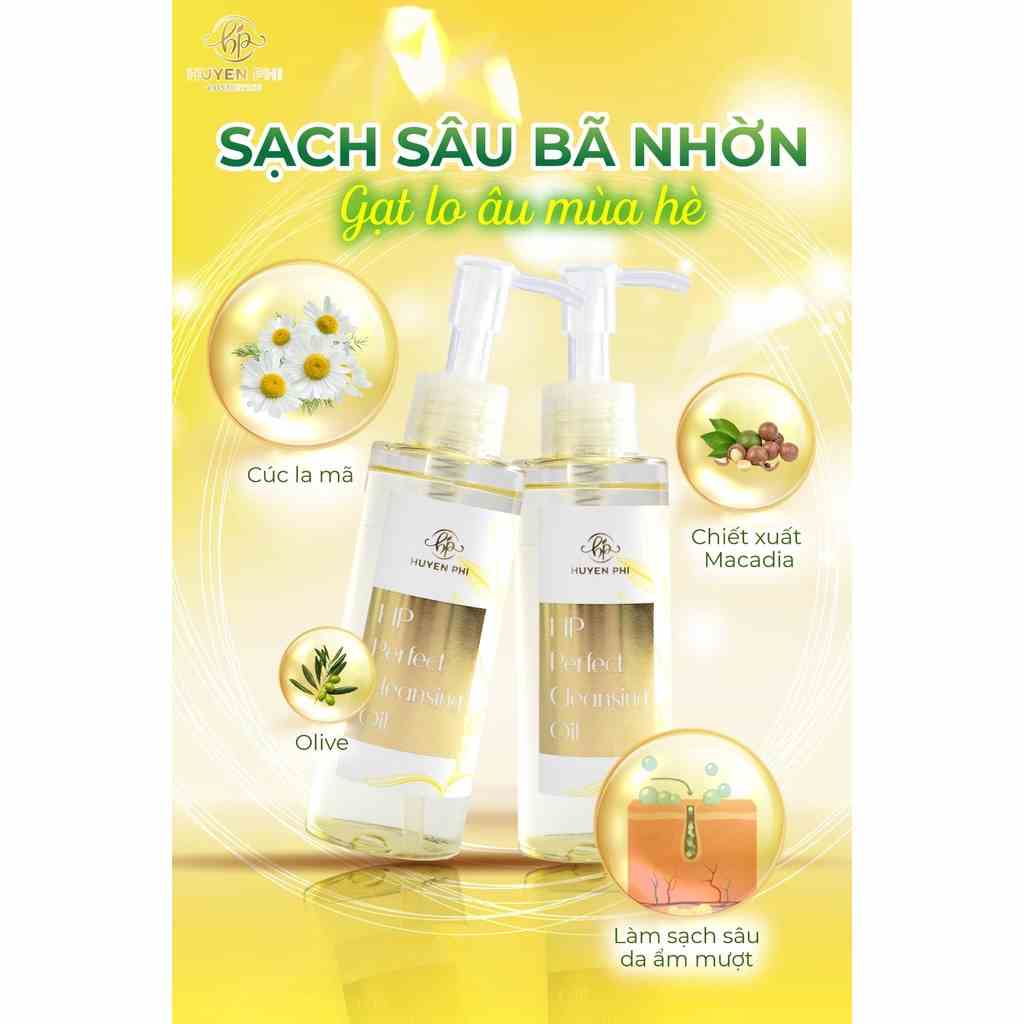 Dầu làm sạch và tẩy trang Huyền Phi Perfect Cleansing Oil 150ml - chuyên làm sạch, tẩy trang da mặt