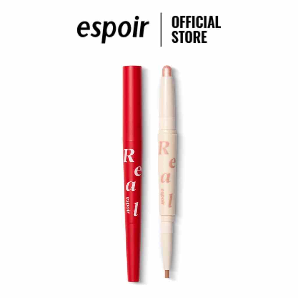 Bút Highlight Có Nhũ Lấp Lánh Espoir Real Eye Dual Stick 0.5gr