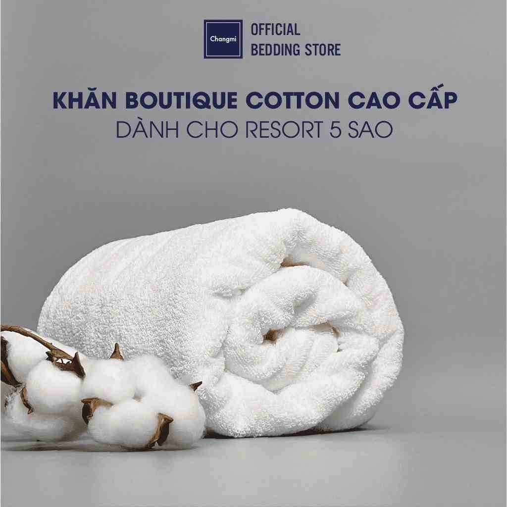 [Mã BMLTB200 giảm đến 100K đơn 499K] Khăn Boutique Cotton cao cấp trắng trơn chuẩn khách sạn 5sao