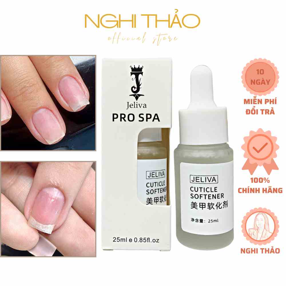 Kem mềm da nail Jeliva NGHI THẢO 25ml