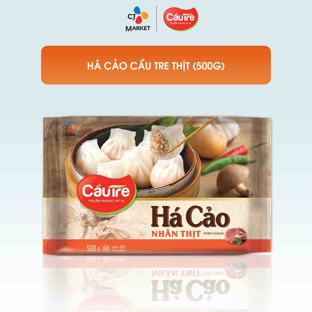 [Mã BMLTA35 giảm đến 35K đơn 99K] [HCM] Bánh Há cảo Cầu Tre - Há cảo nhân Thịt 500g