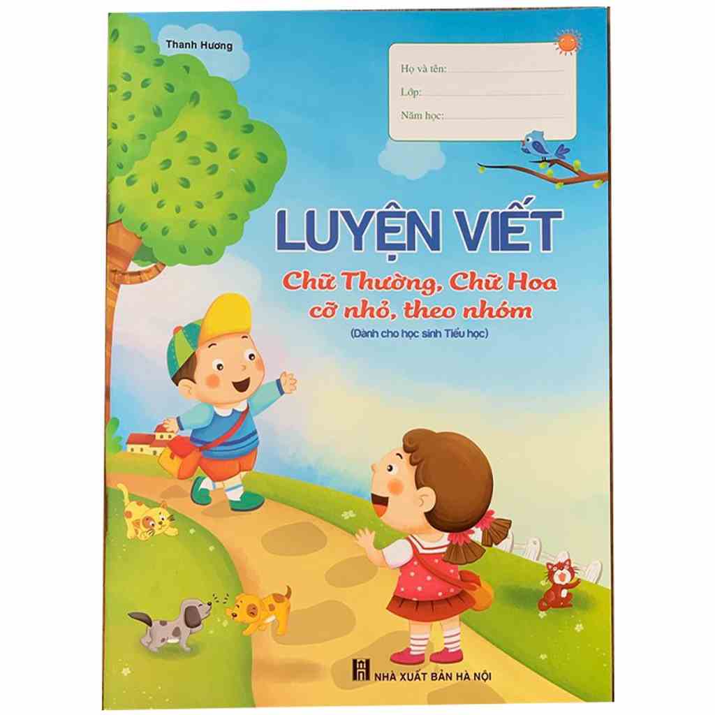 Sách - Luyện Viết (Chữ Thường, Chữ Hoa - Cỡ Nhỏ, Theo Nhóm) (Dành Cho Học Sinh Tiểu Học)