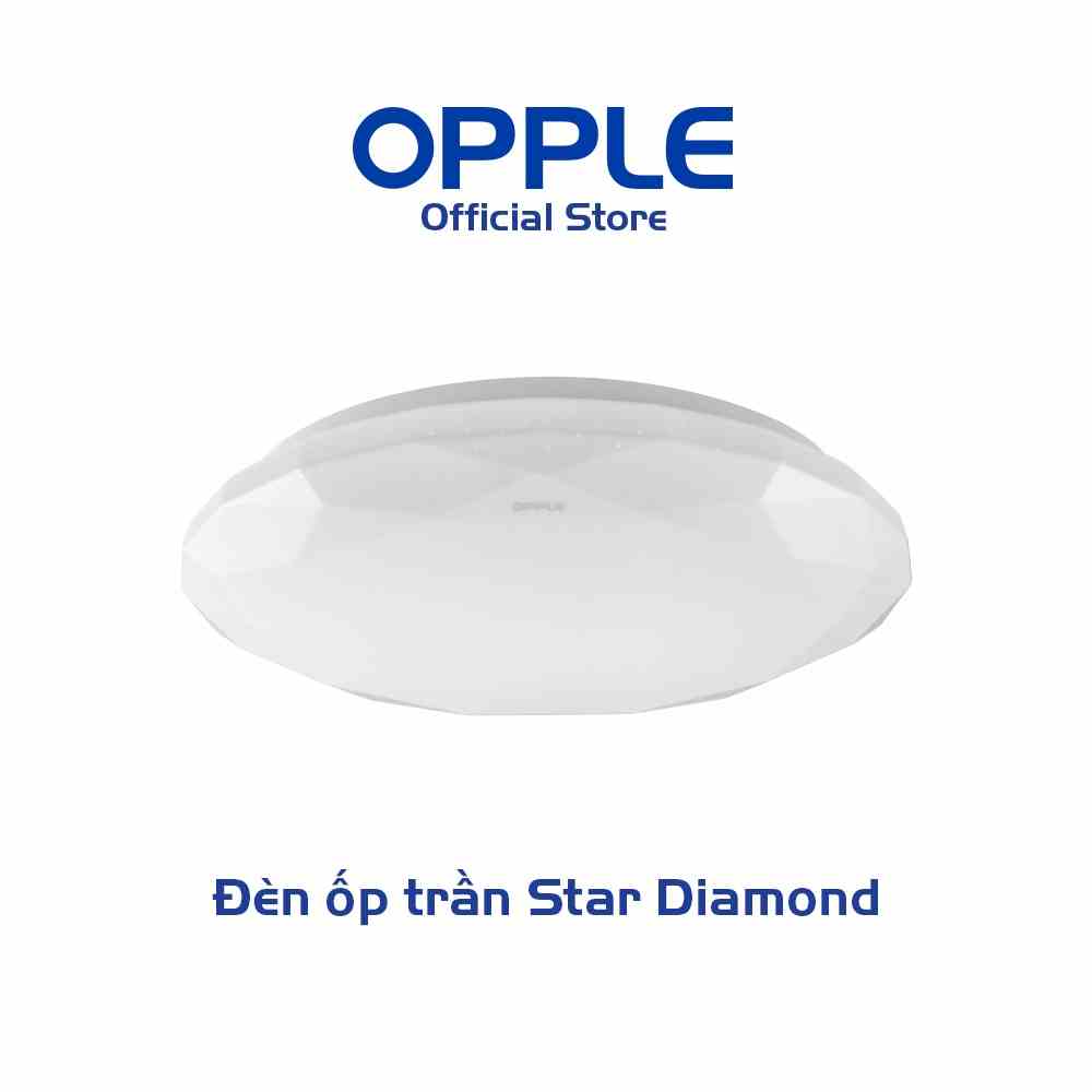 Bộ Đèn Ốp Trần LED OPPLE HC420 22W Star Diamond - Hiệu Ứng Ánh Sáng Kim Cương, Điều Chỉnh Ánh Sáng Tùy Ý