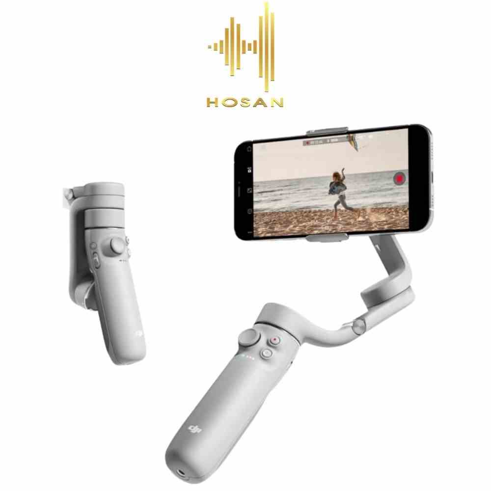 Gimbal chống rung cho điện thoại HOSAN OM5 / Smooth 5 / Smooth 5s /  Smooth 5S combo / Osmo 6 có 3 trục thế hệ mới