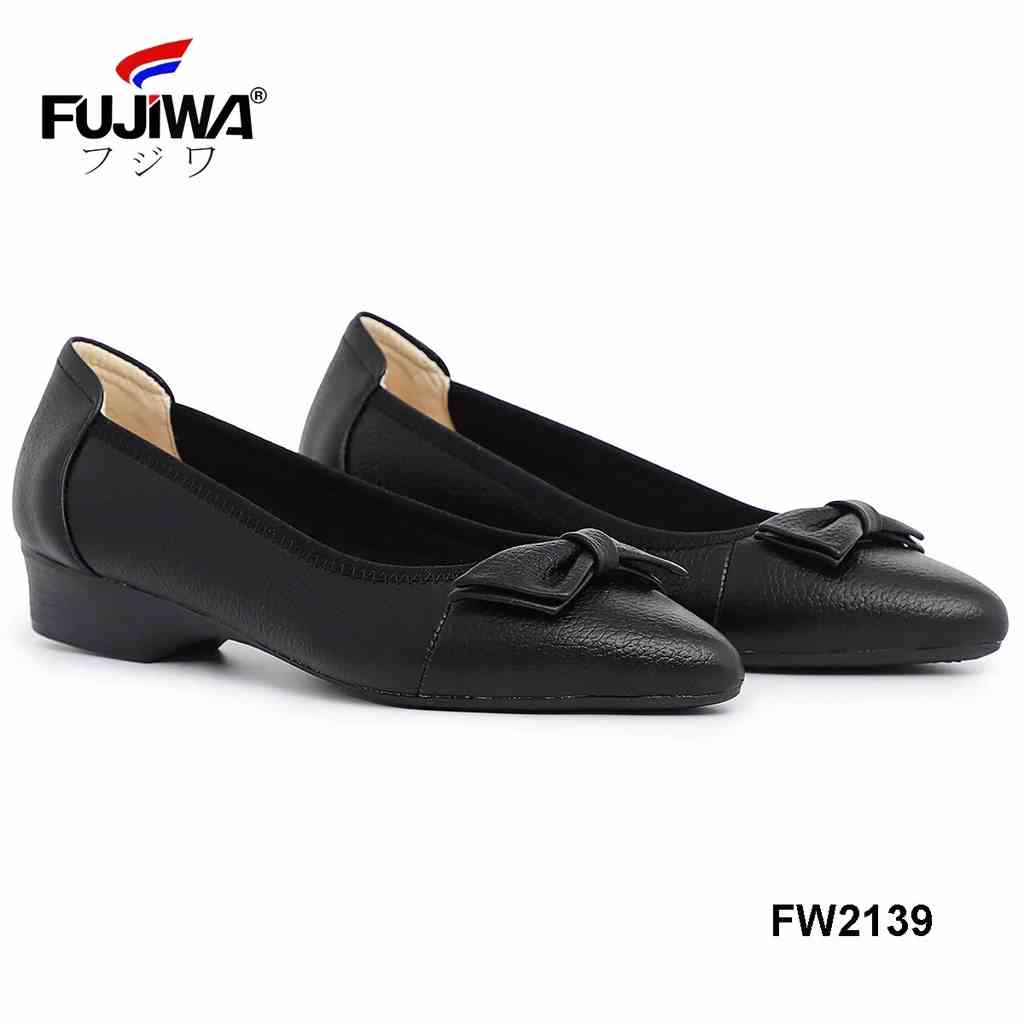 Giày Nữ Da Bò FUJIWA - FW2139. Da Thật Cao Cấp. Đế Cao Su Thiên Nhiên, Cao 3 Cm. Size: 35, 36, 37, 38, 39, 40