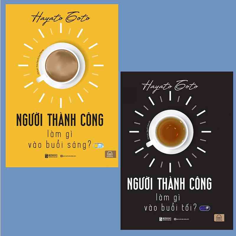 [MÃ giảm 40K]Sách - Bộ 2 cuốn Người thành công làm gì vào buổi sáng + Người thành công làm gì vào buổi tối