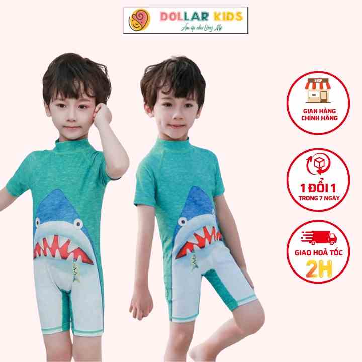 Đồ Bơi Cho Bé Trai Dollarkids In Hình Cá Mập Màu Xanh Da Danh Cho Trẻ Từ 3 Tuổi Đến 12 Tuổi