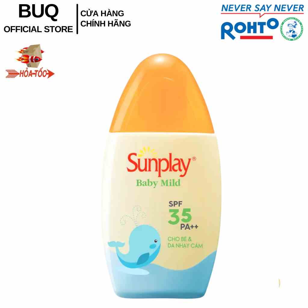 Sữa Chống Nắng Cho Em Bé Và Da Nhạy Cảm Sunplay Baby Mild Spf 35, Pa++ 30g