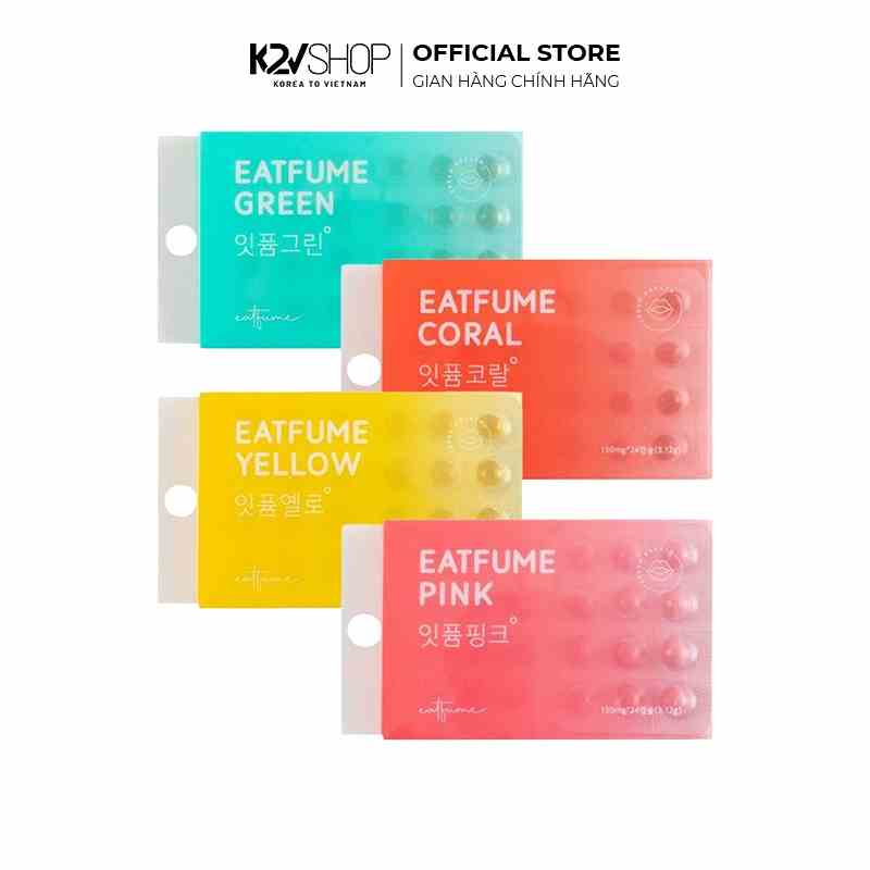 Kẹo Thơm Miệng Chăm Sóc Hơi Thở Eatfume 4 Vị Hàn Quốc - K2V Shop