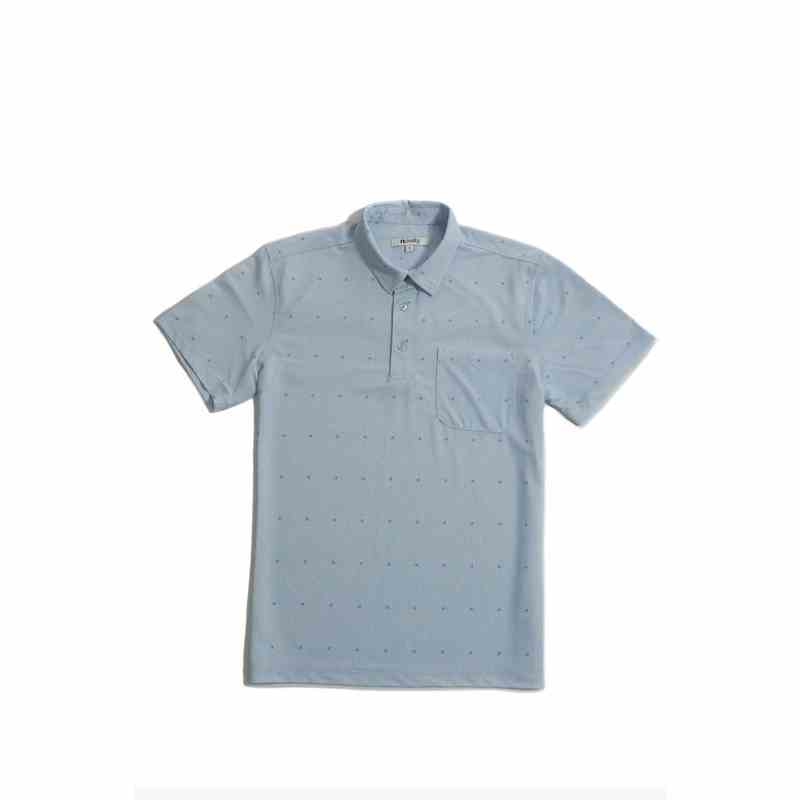 [Mã BMLTB35 giảm đến 35K đơn 99K] Áo thun Polo nam hoa văn Novelty Regular fit 210069N