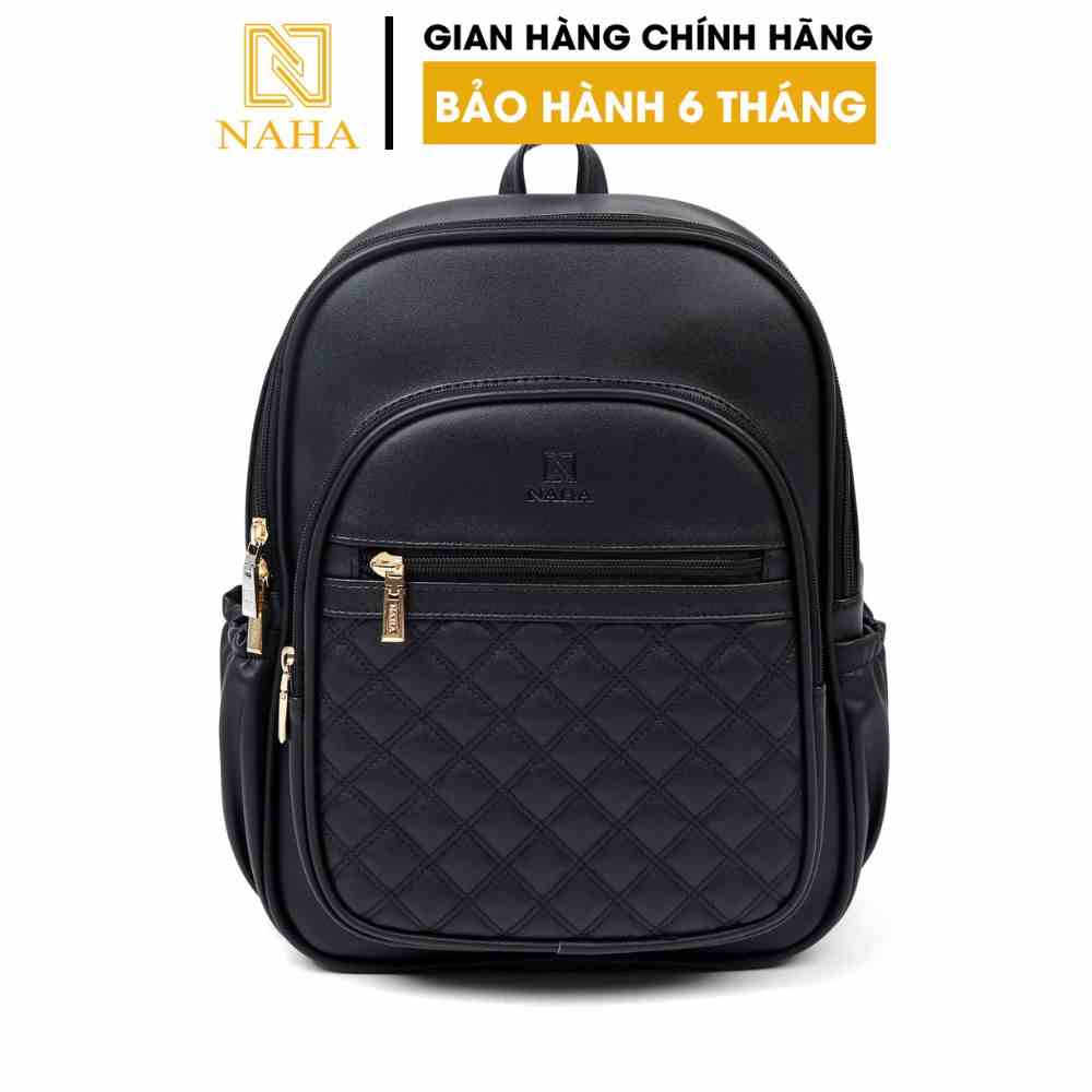 Balo da nữ họa tiết trần chỉ thời trang NAHA BL38