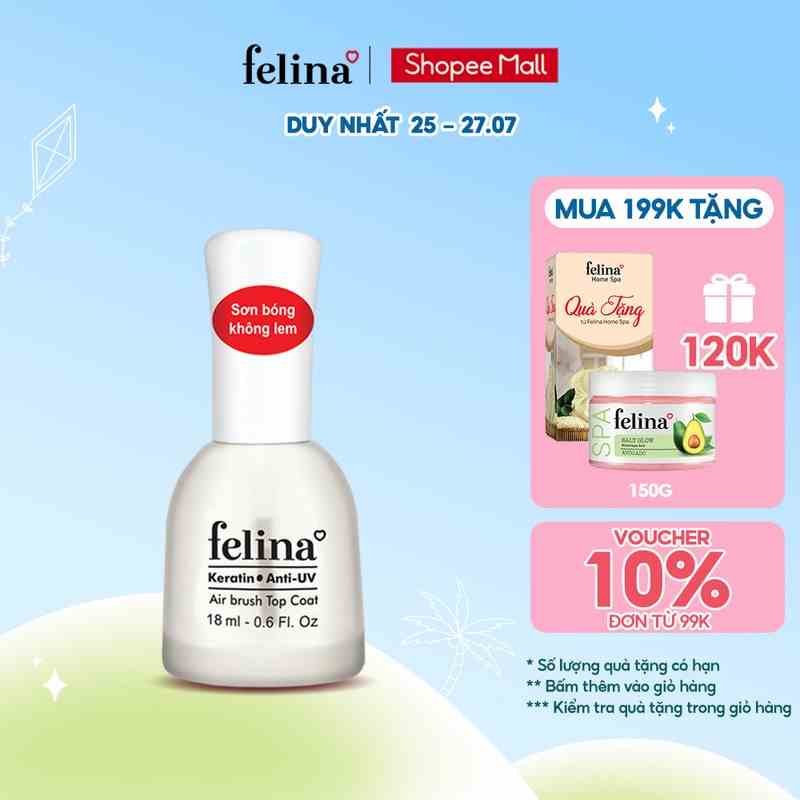 Sơn bóng không lem cao cấp Felina 14.5ml