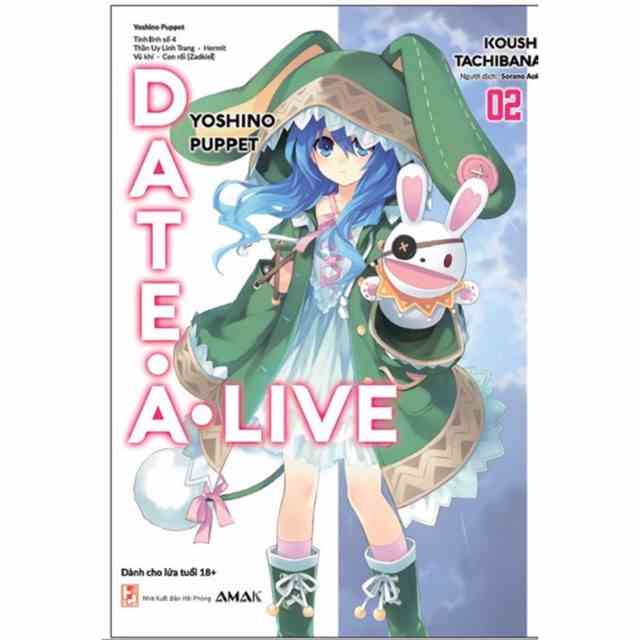 Sách - Date A Live – Tập 2 – Yoshino Puppet  tái bản 2023 - không kèm postcard