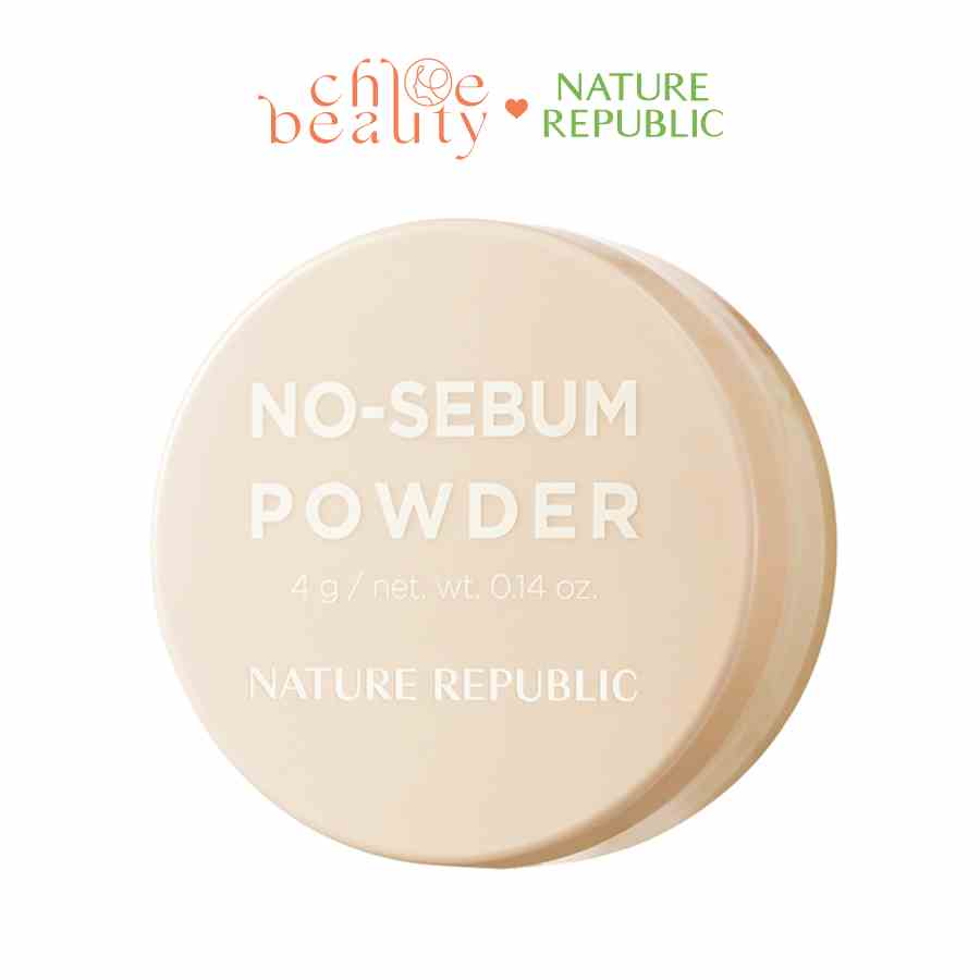 [Mã BMLTA35 giảm đến 35K đơn 99K] Phấn bột kiềm dầu NATURE REPUBLIC Provence Tea Tree No-sebum Powder 4g