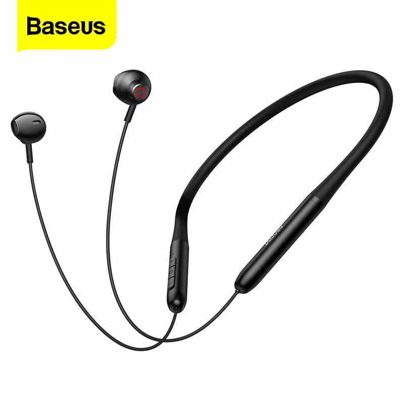 [Mã ELBMO2 giảm 12% đơn 500K] Tai nghe đeo cổ Baseus bluetooth 5.2 không dây có nam châm