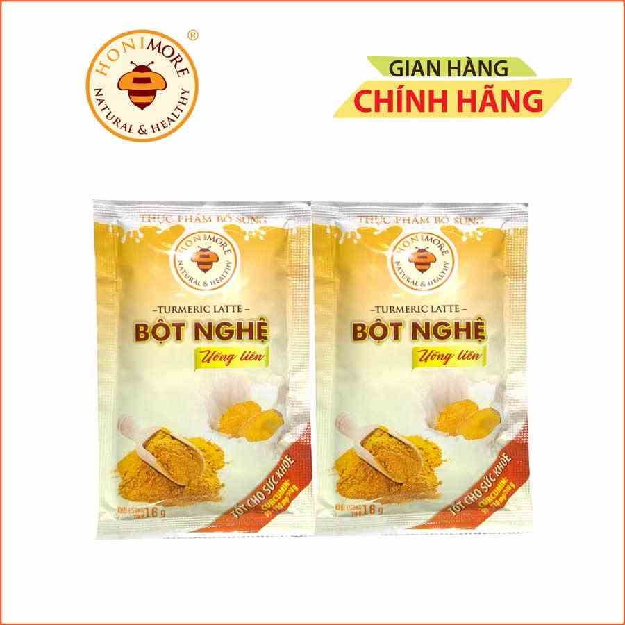 [Mã BMLTB200 giảm đến 100K đơn 499K] Set 2 gói Bột nghệ uống liền Honimore 16g/gói