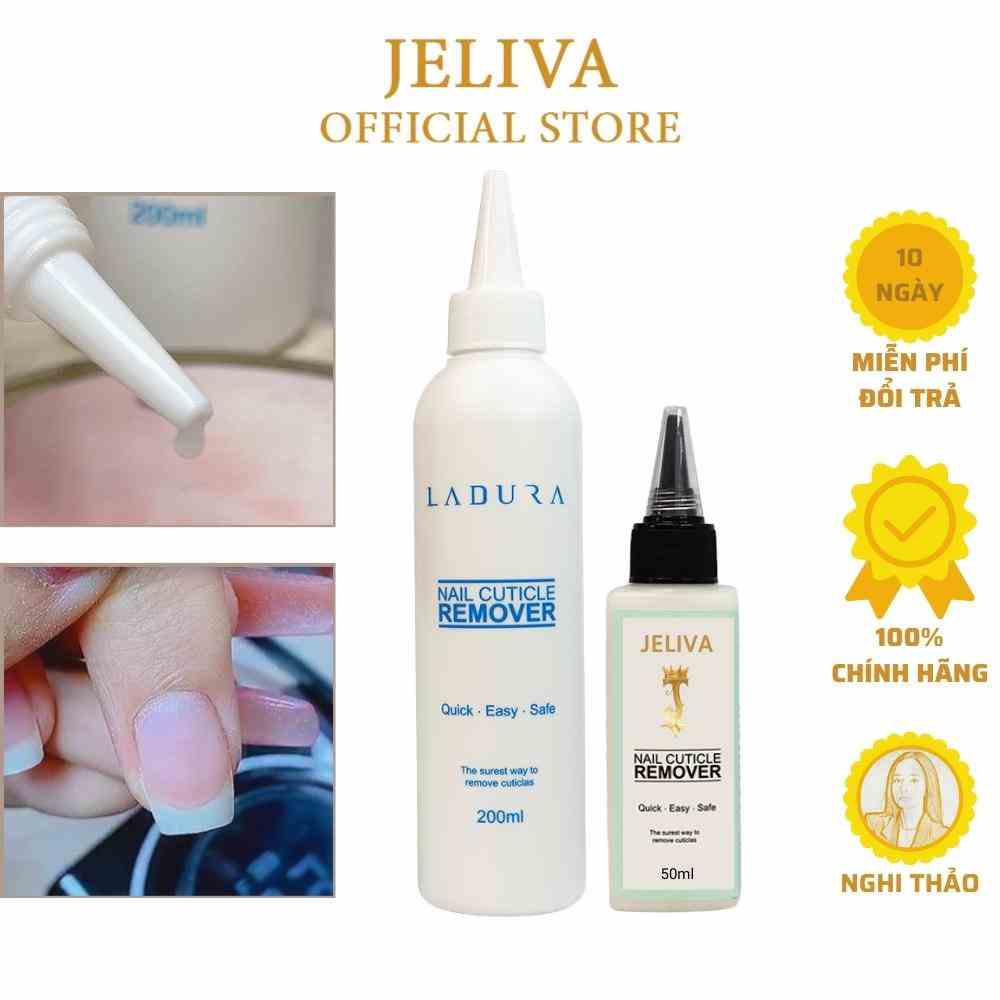 Kem mềm da nail Ladura thương hiệu JELIVA