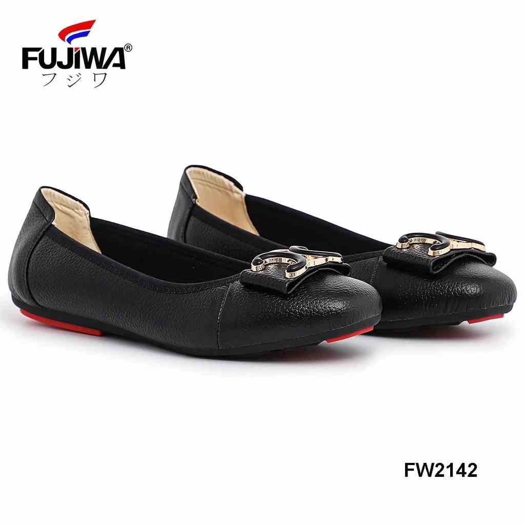 Giày Nữ Da Bò FUJIWA - FW2142. Da Thật Cao Cấp. Được Đóng Thủ Công (Handmade). Đế Cao 2 Cm. Size: 35, 36, 37, 38, 39, 40