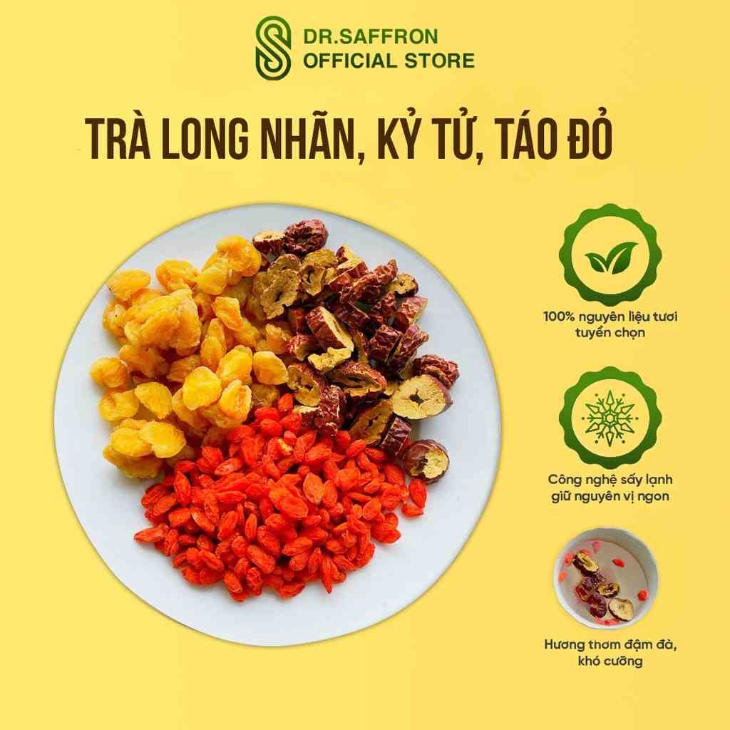 Trà long nhãn mix với táo đỏ và kỷ tử