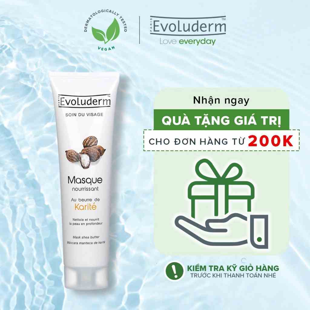 Mặt nạ dưỡng da Evoluderm chiết xuất Karite 150ml