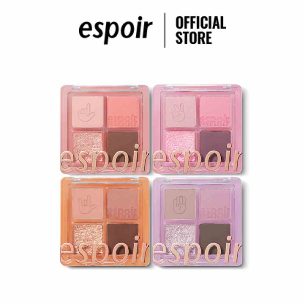 Bảng Phấn Mắt 4 Màu Espoir Real Eye Handy Palette