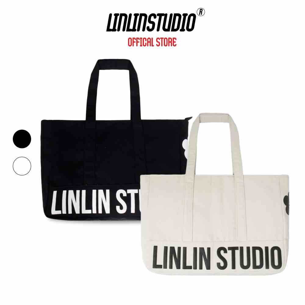 Túi Tote Canvas All The Time Linlin Thiết Kế Trẻ Trung, Cá Tính, Chất Liệu Bền Bỉ