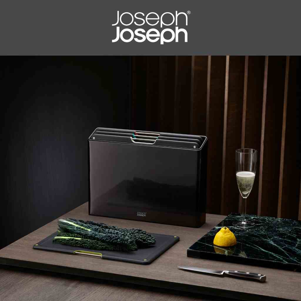 Bộ thớt 4 cái cao cấp Joseph Joseph Folio™ Steel Makers Collection (thiết kế độc quyền)