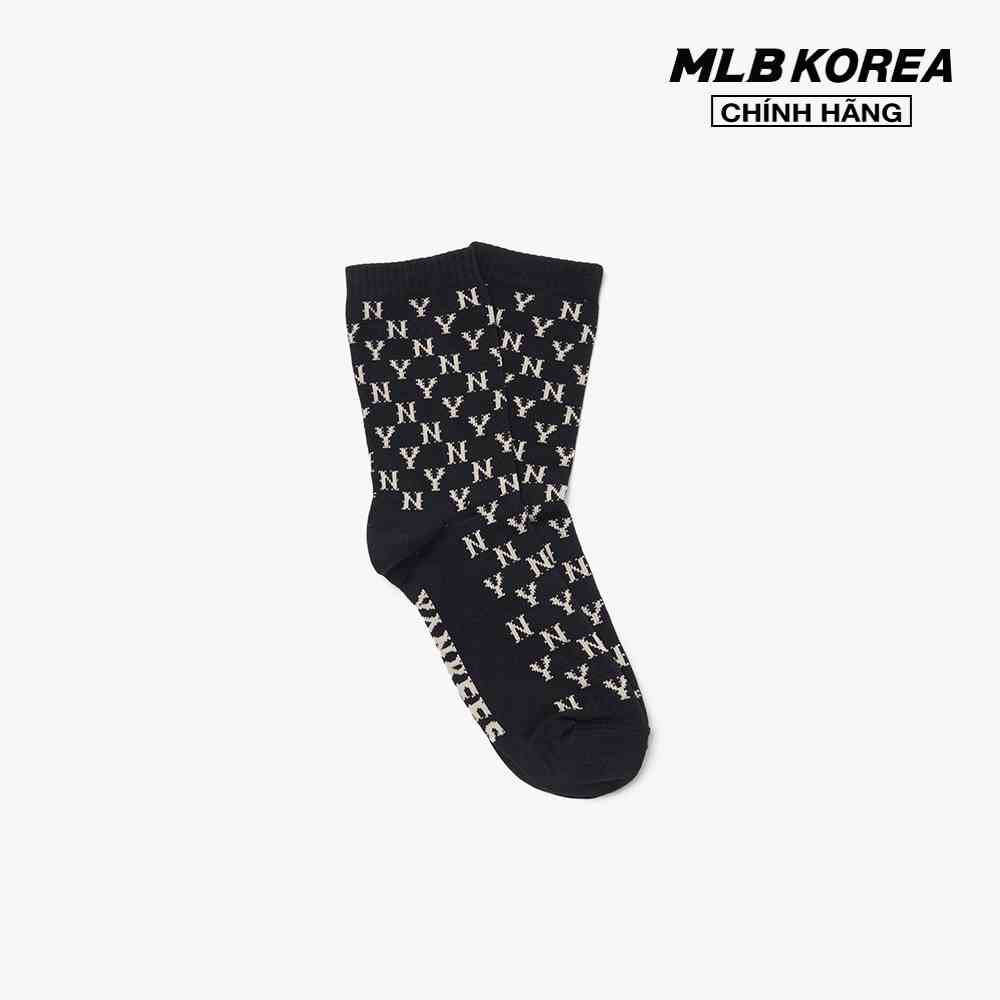 MLB - Vớ cổ cao unisex New Classic Monogram 3ASOM0816-50BKS